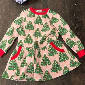Mini Biden Cosy Printed Sweatshirt Dress EUC